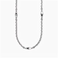 Necklace Mabina Man MODERNISTA in Silver Zircone 553570 - 553570